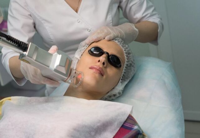 Rejuvenating on the field of laser